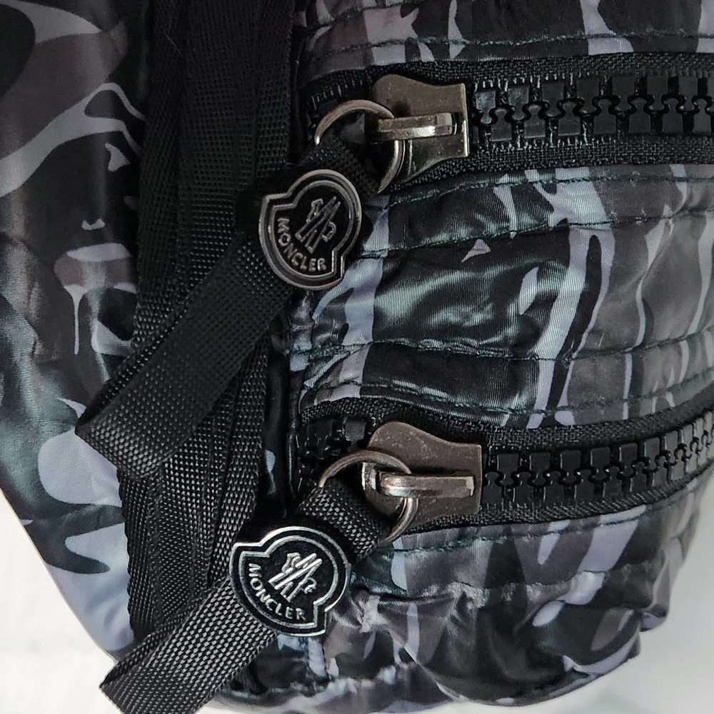 Moncler Quilted Dual Zip Pouch - Picture 5 of 10